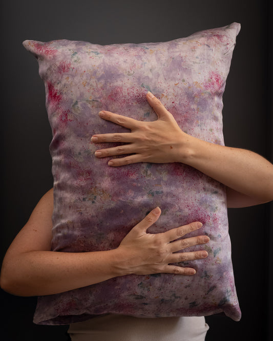 Silk Pillowcase - Naturally Dyed