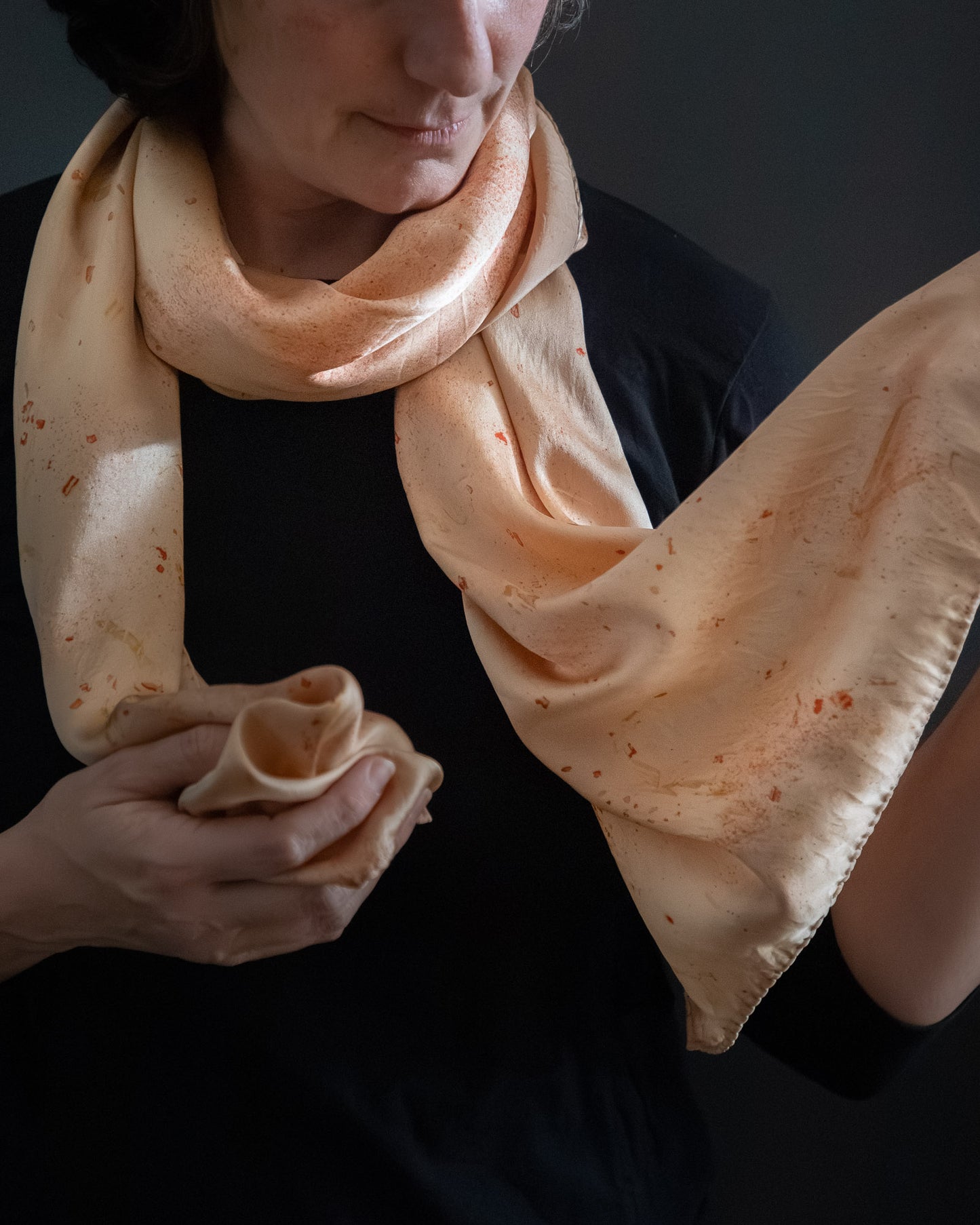 Long Silk Scarf