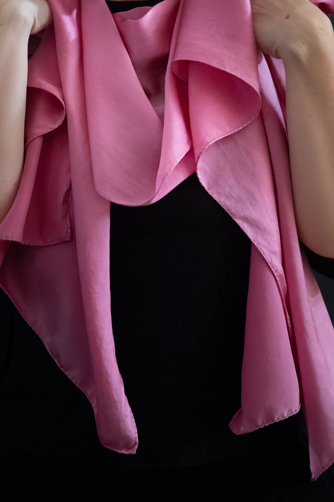 Silk Scarf - Rectangle Long