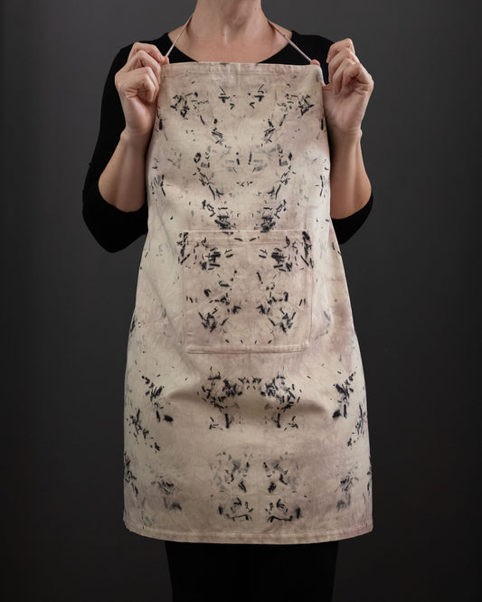 Naturally Dyed Apron - Organic Cotton