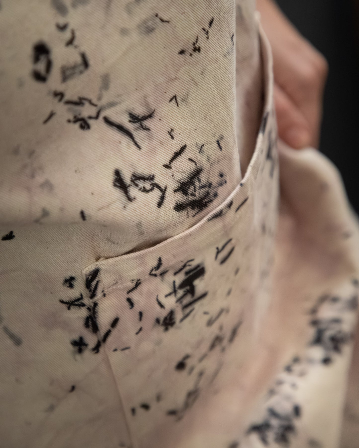 Naturally Dyed Apron - Organic Cotton