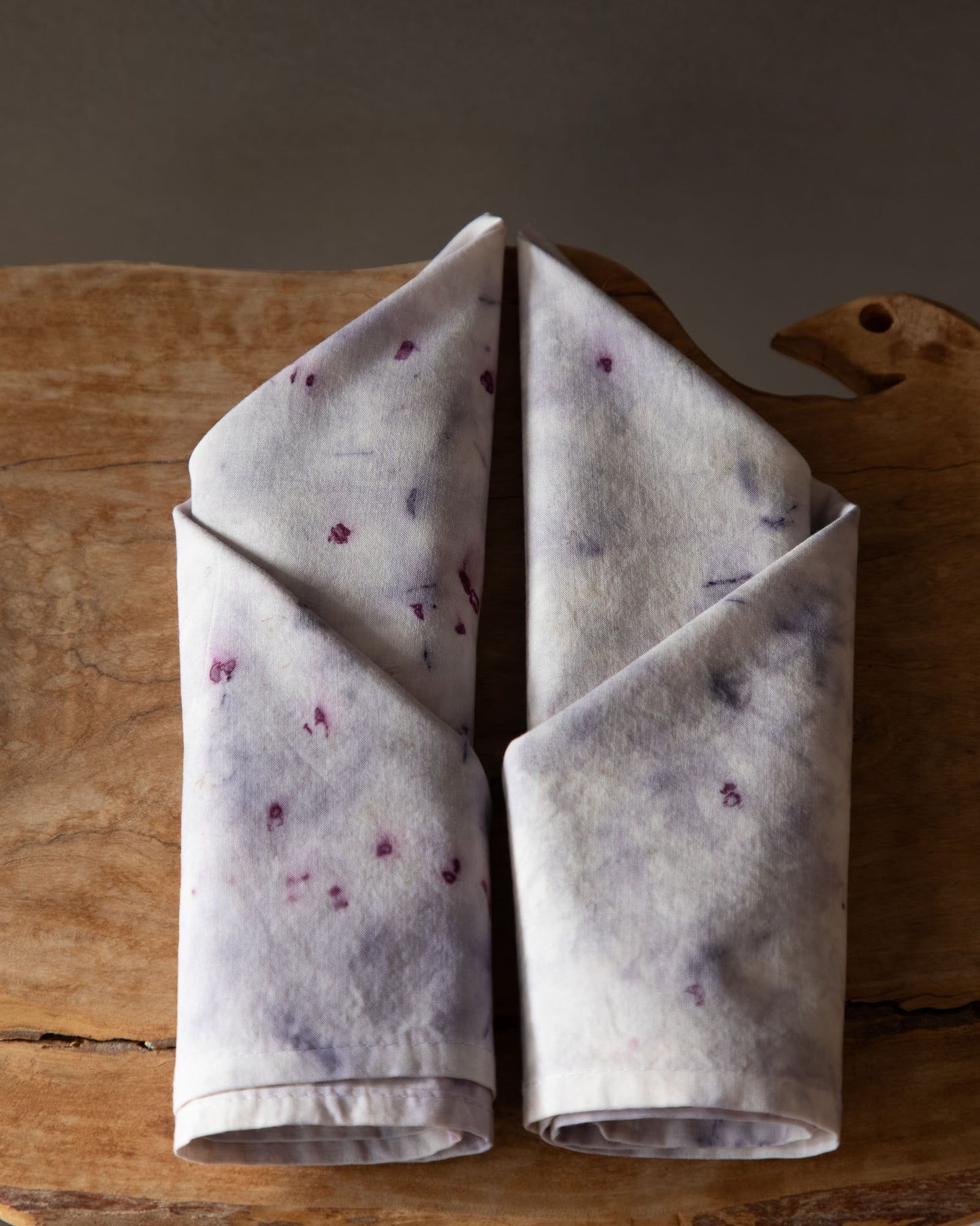 Naturally Dyed Cotton Napkins - Set of 2