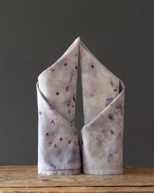 Naturally Dyed Cotton Napkins - Set of 2