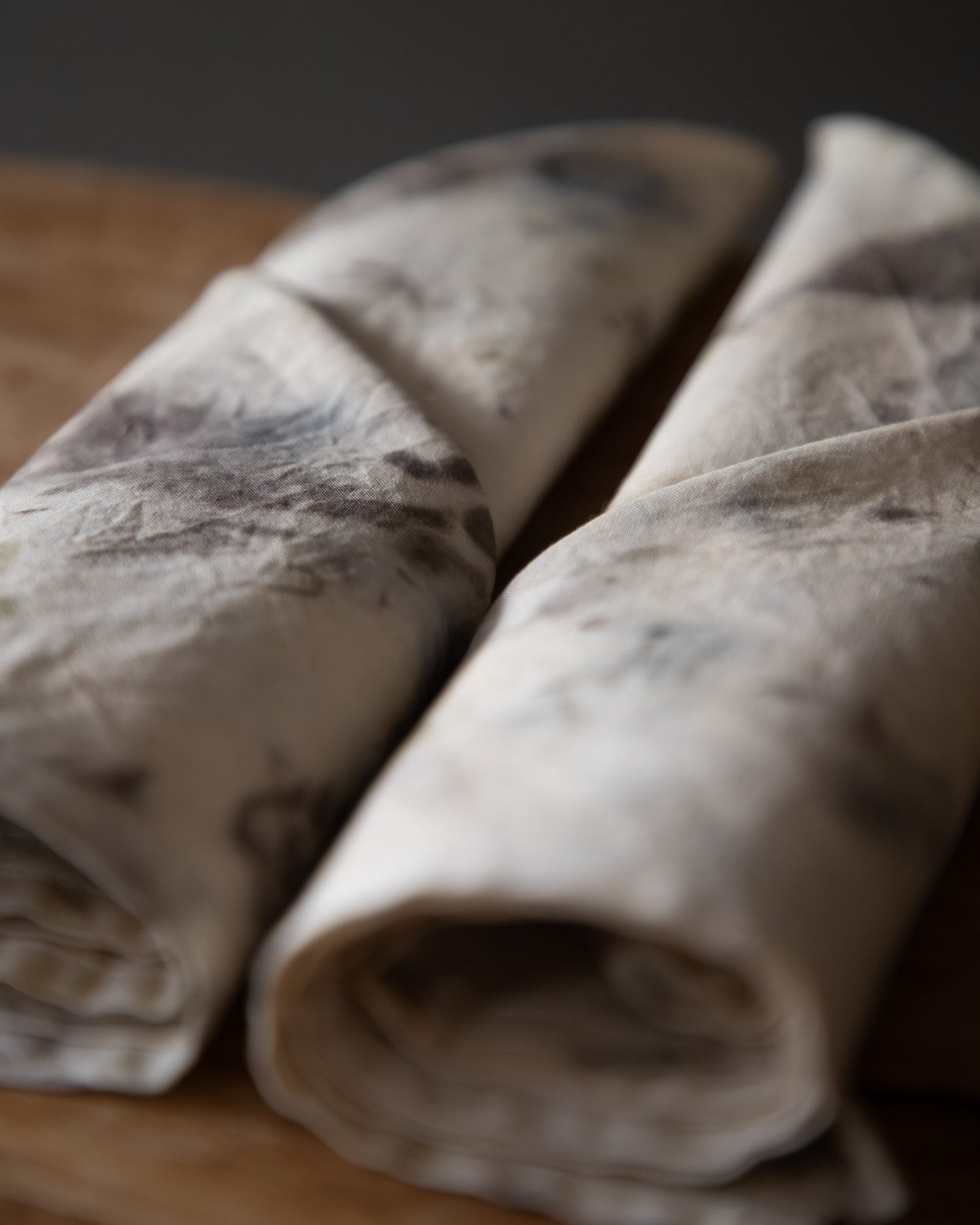 Naturally Dyed Cotton Napkins - Set of 2