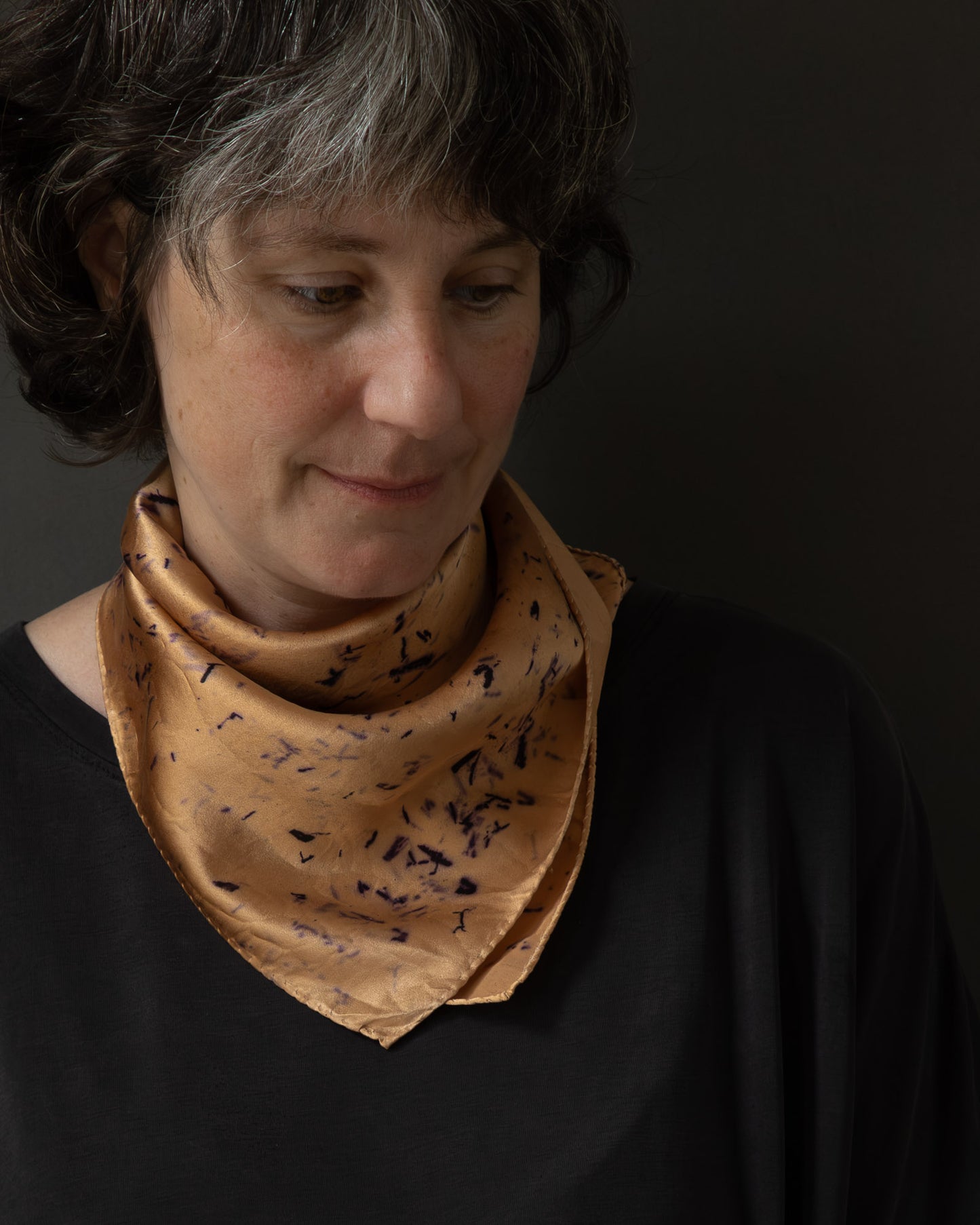 Small Square Silk Scarf