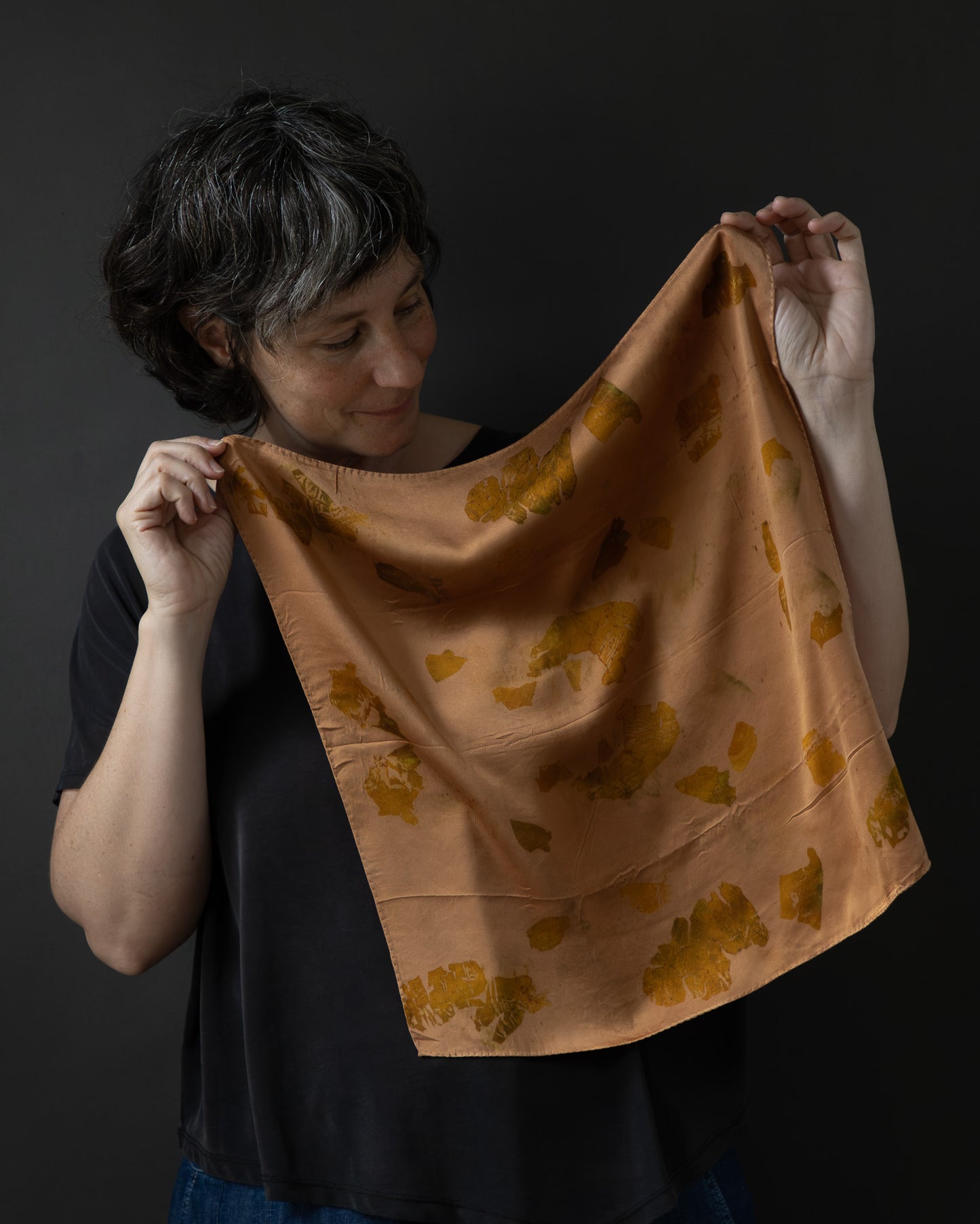 Small Square Silk Scarf