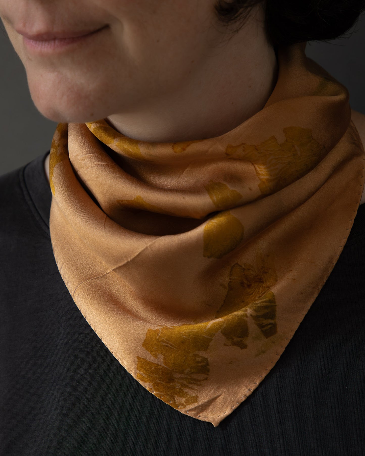 Small Square Silk Scarf