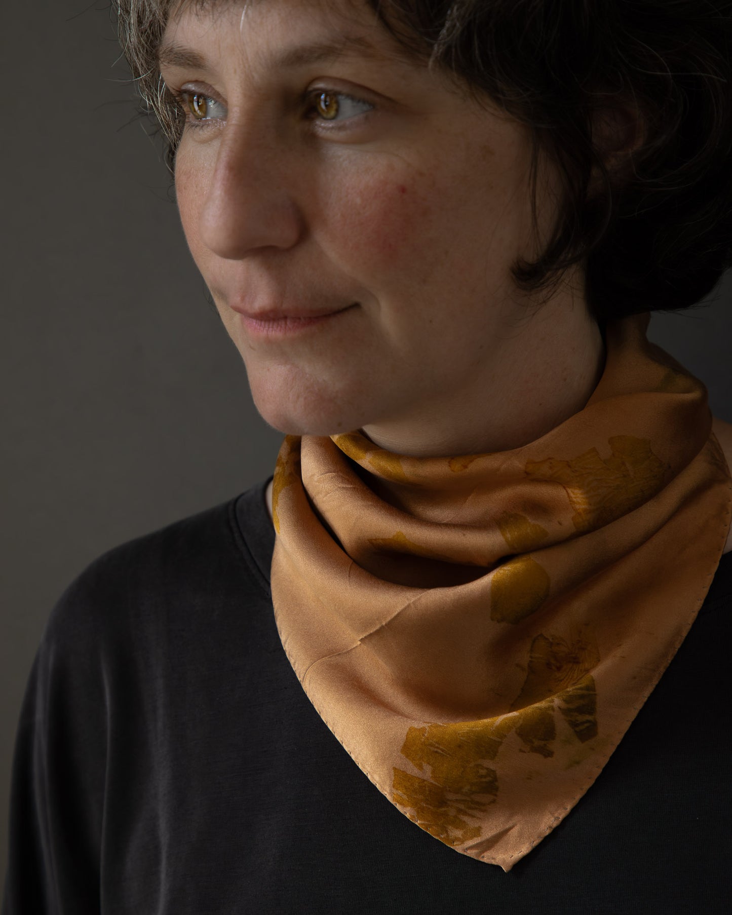 Small Square Silk Scarf