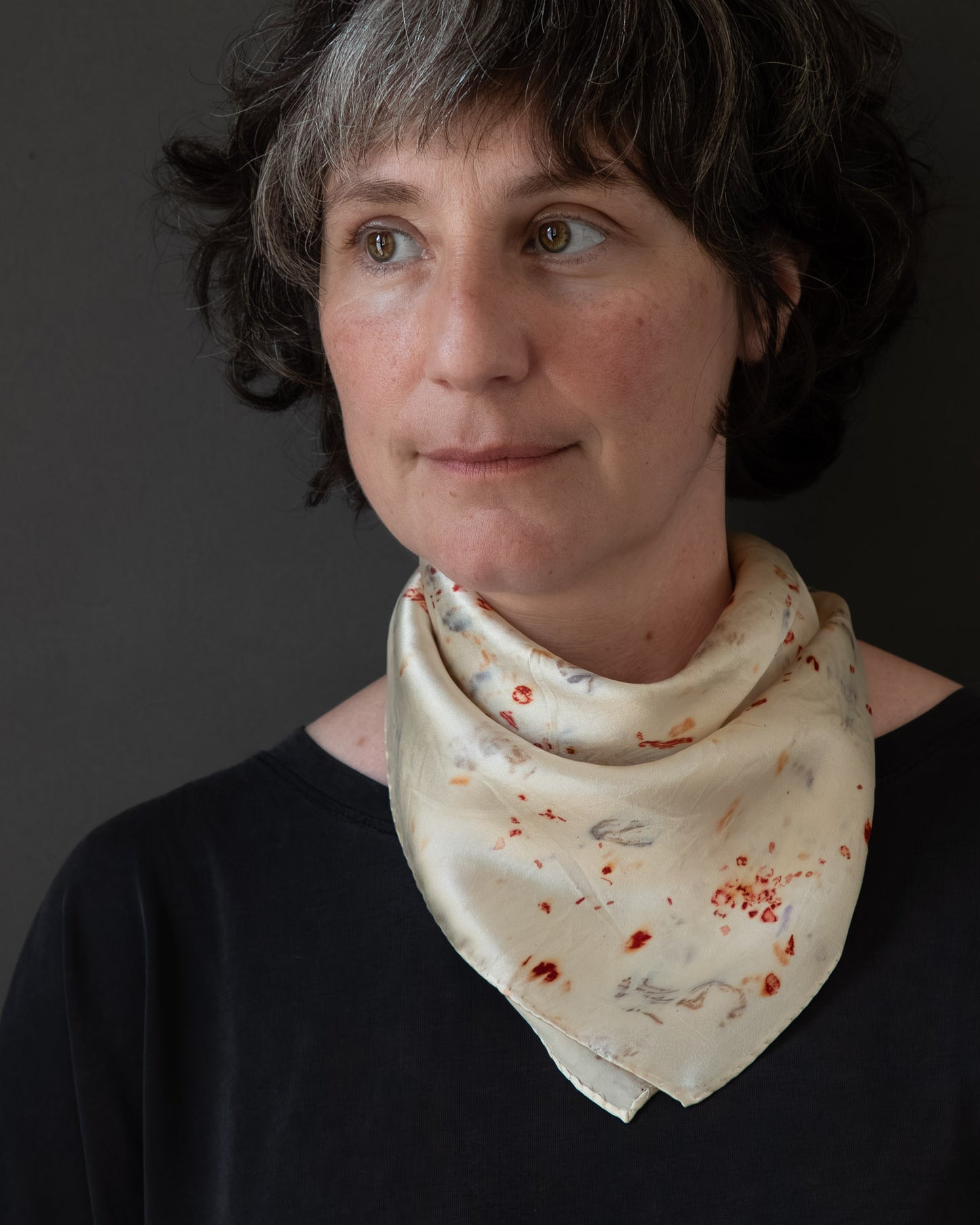 Small Square Silk Scarf
