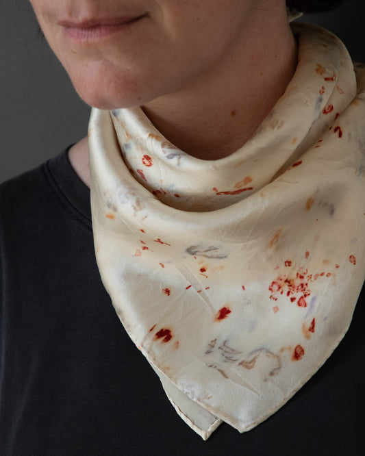 Small Square Silk Scarf