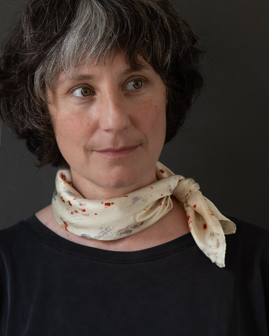 Small Square Silk Scarf