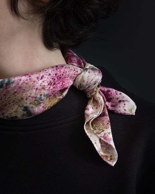 Small Square Silk Scarf