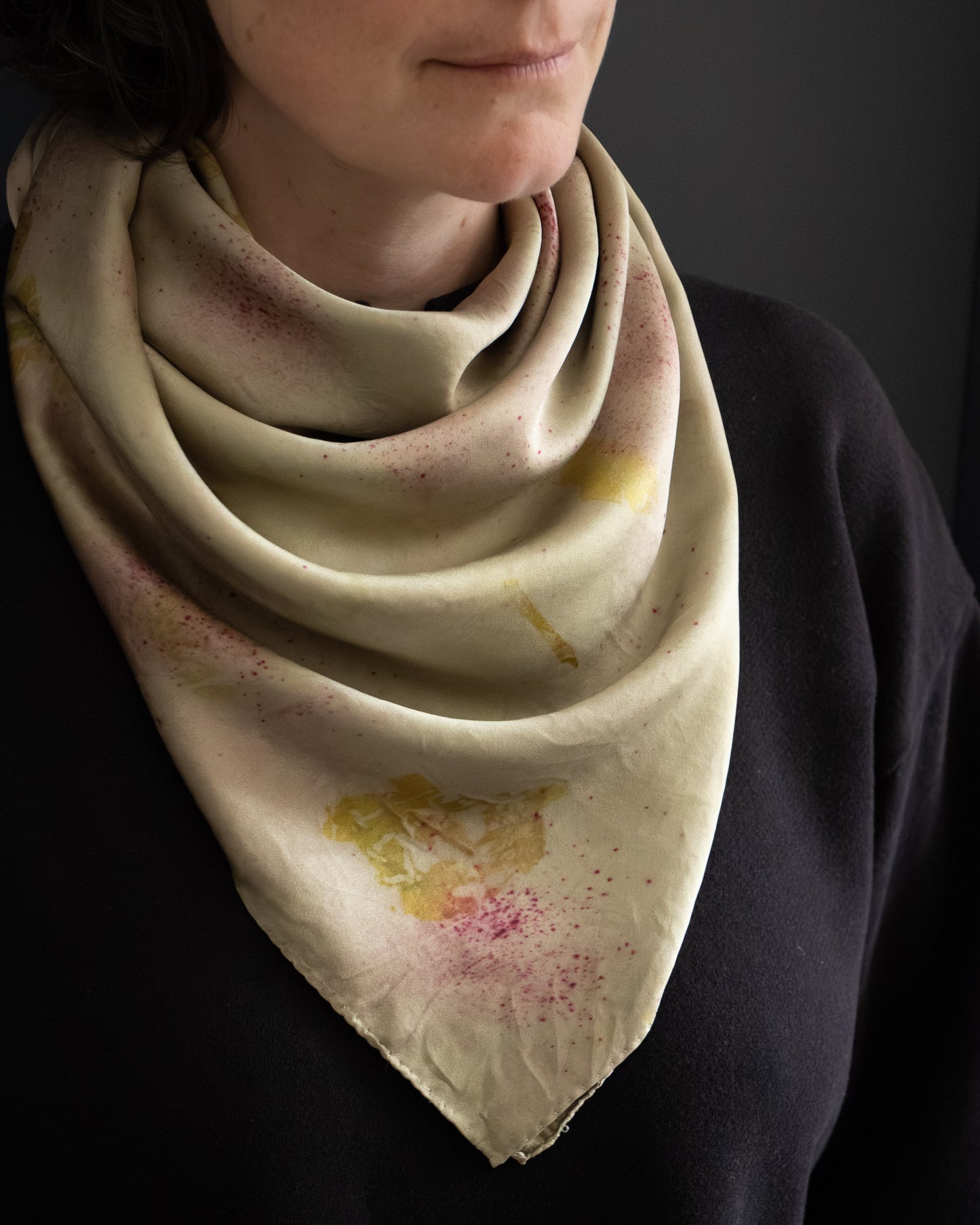 Large Square Silk Scarf