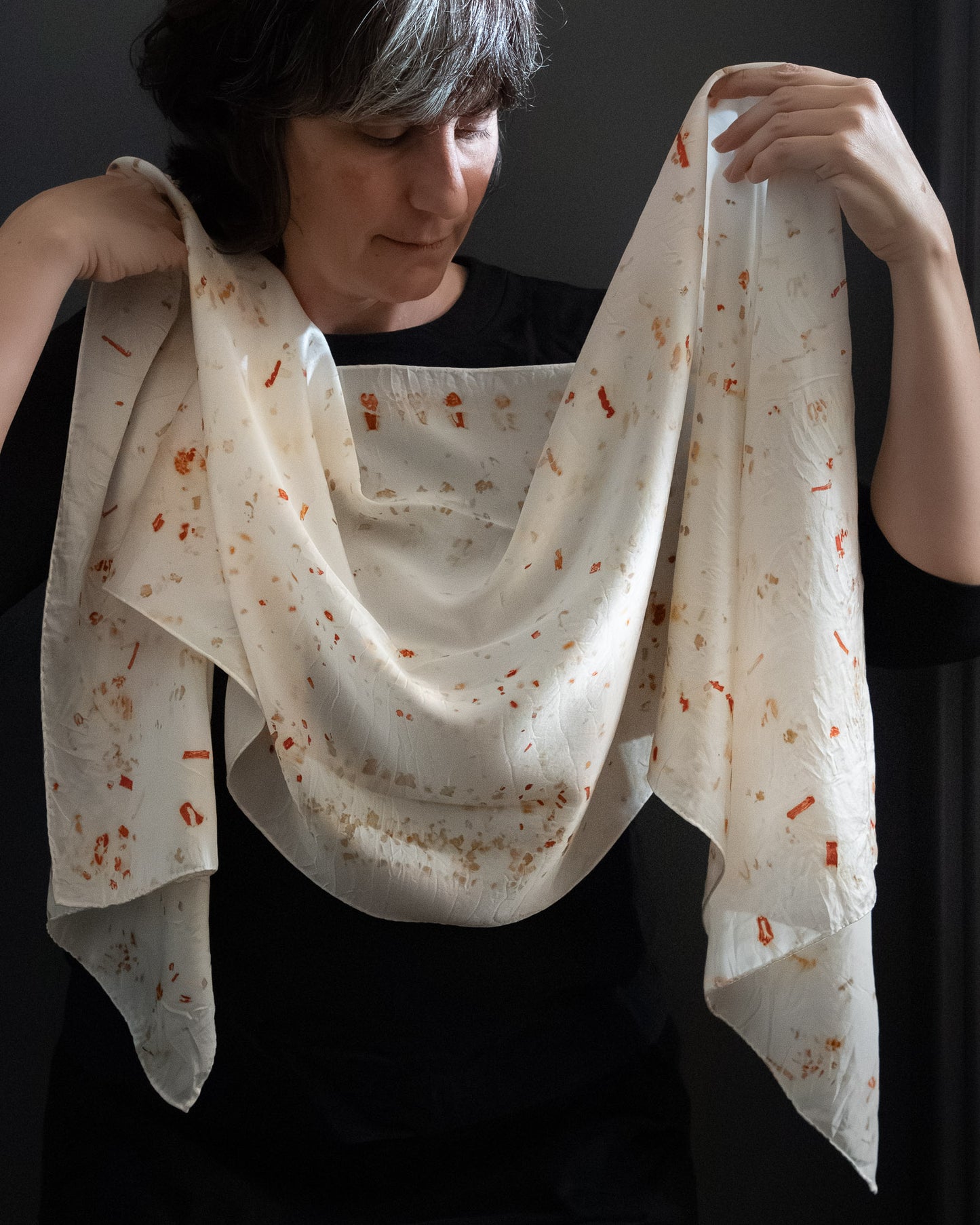 Silk Scarf - Rectangle Long