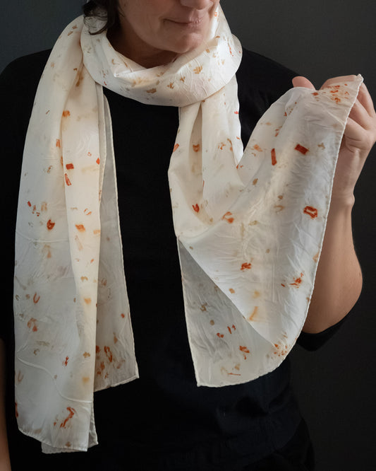 Silk Scarf - Rectangle Long