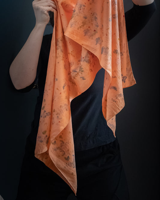 Silk Scarf - Rectangle Long