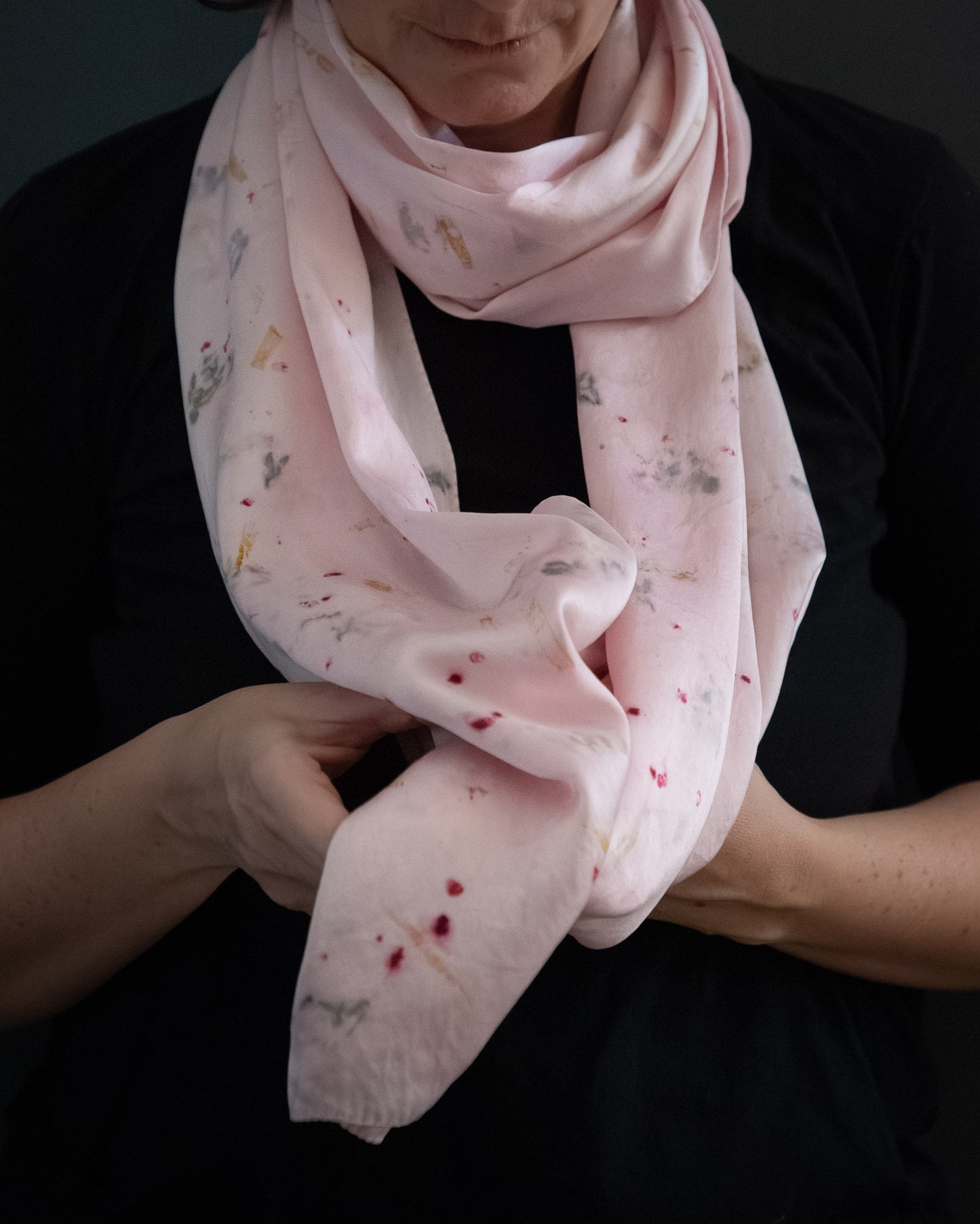 Silk Scarf - Rectangle Long