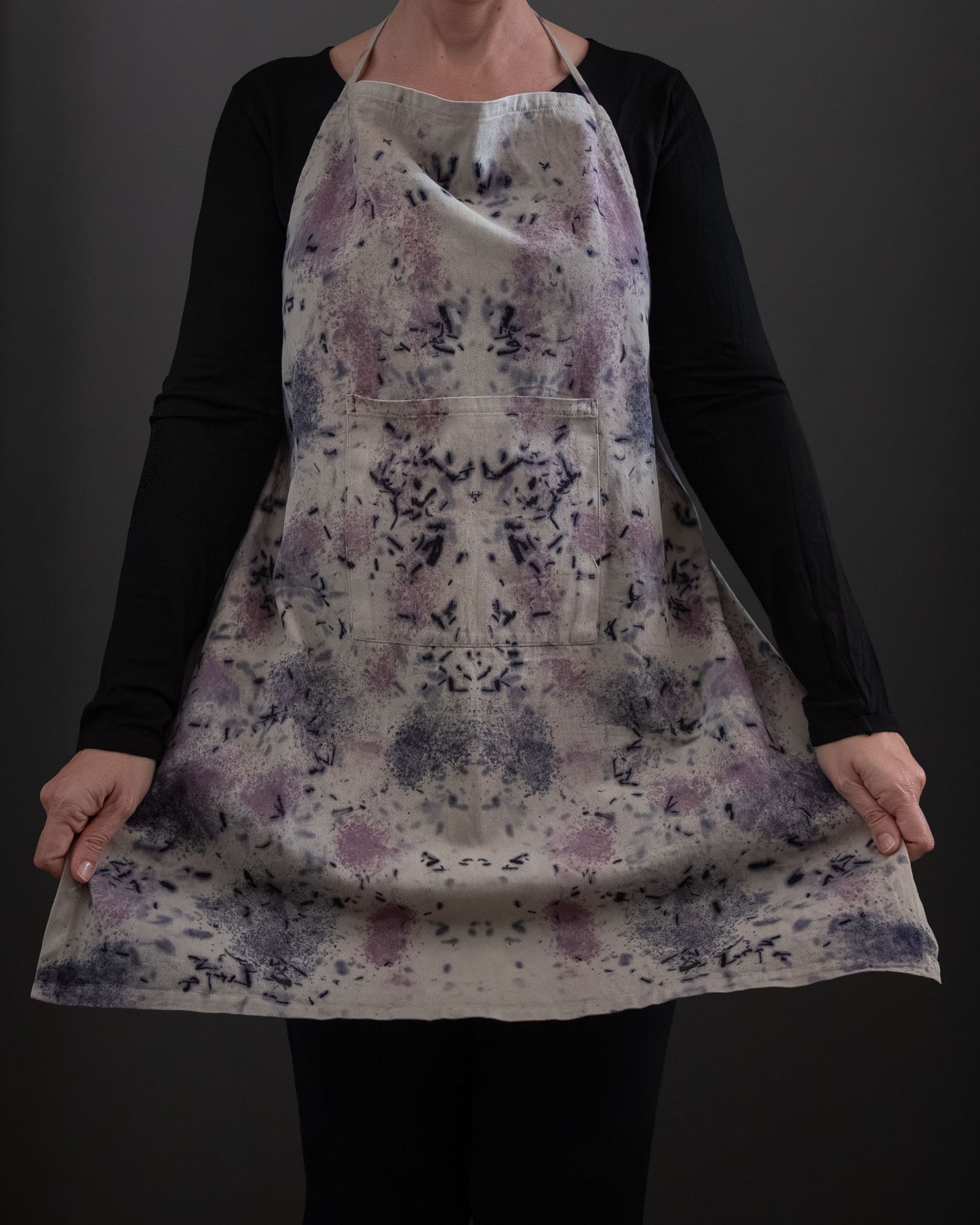 Naturally Dyed Apron - Organic Cotton