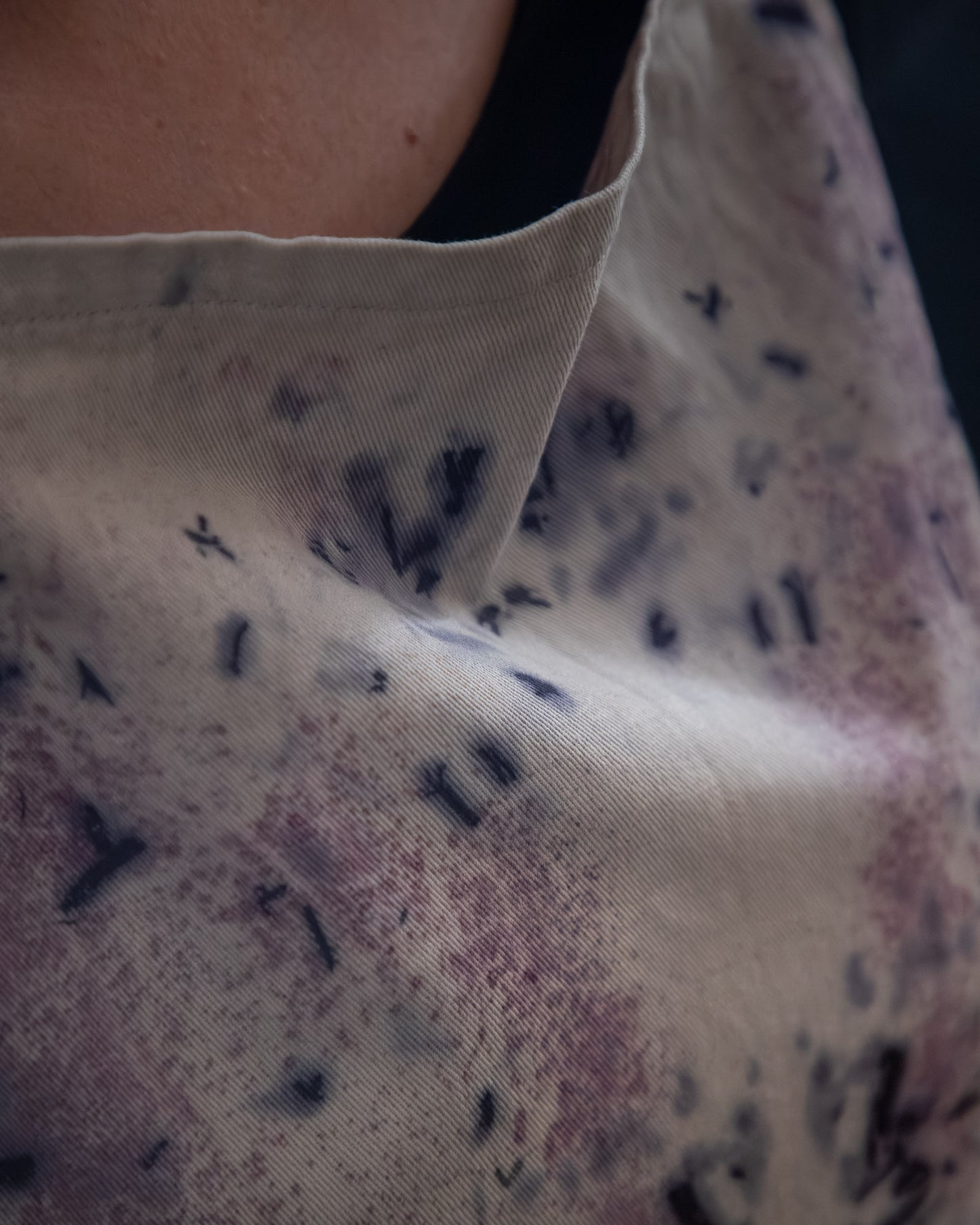 Naturally Dyed Apron - Organic Cotton