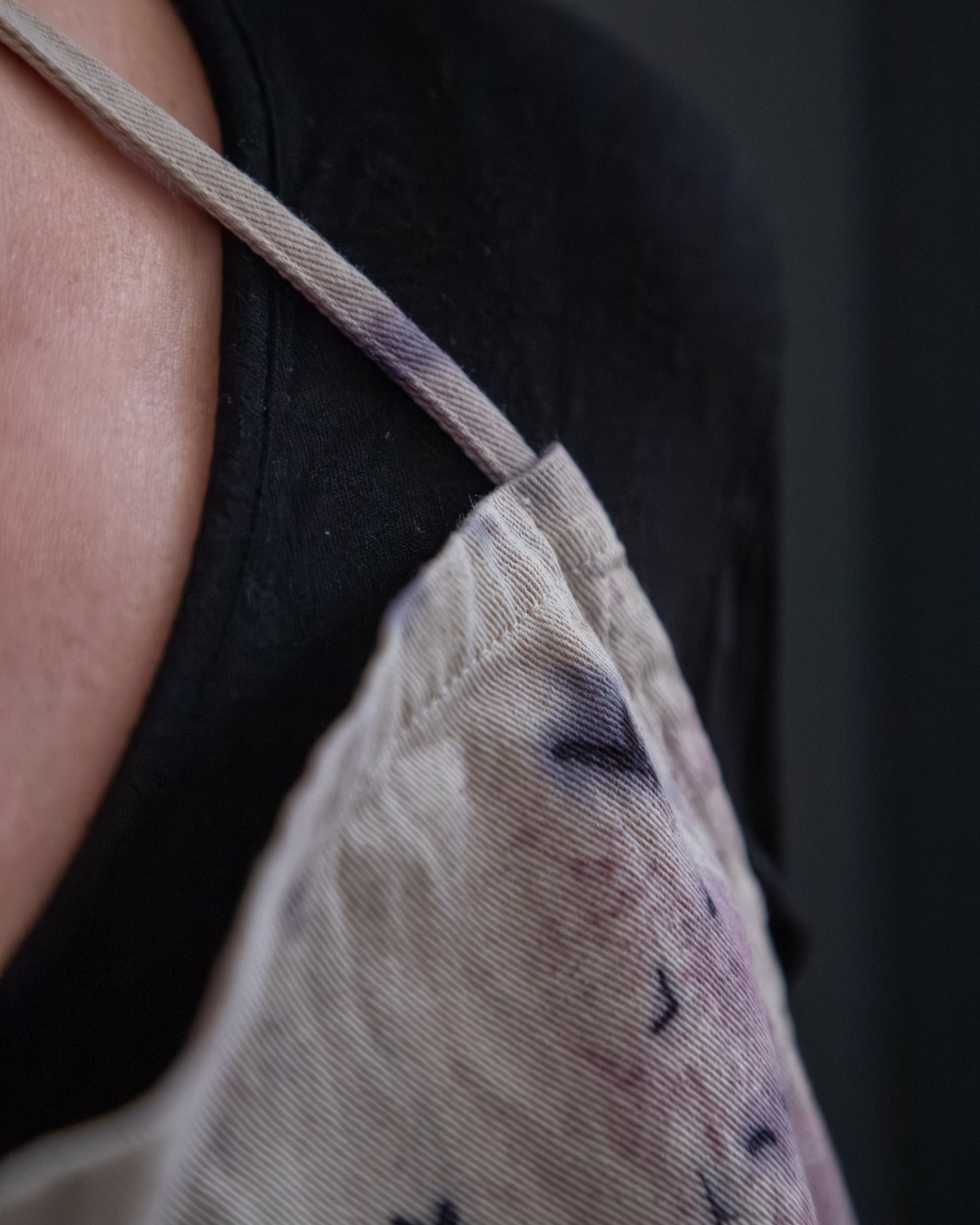 Naturally Dyed Apron - Organic Cotton