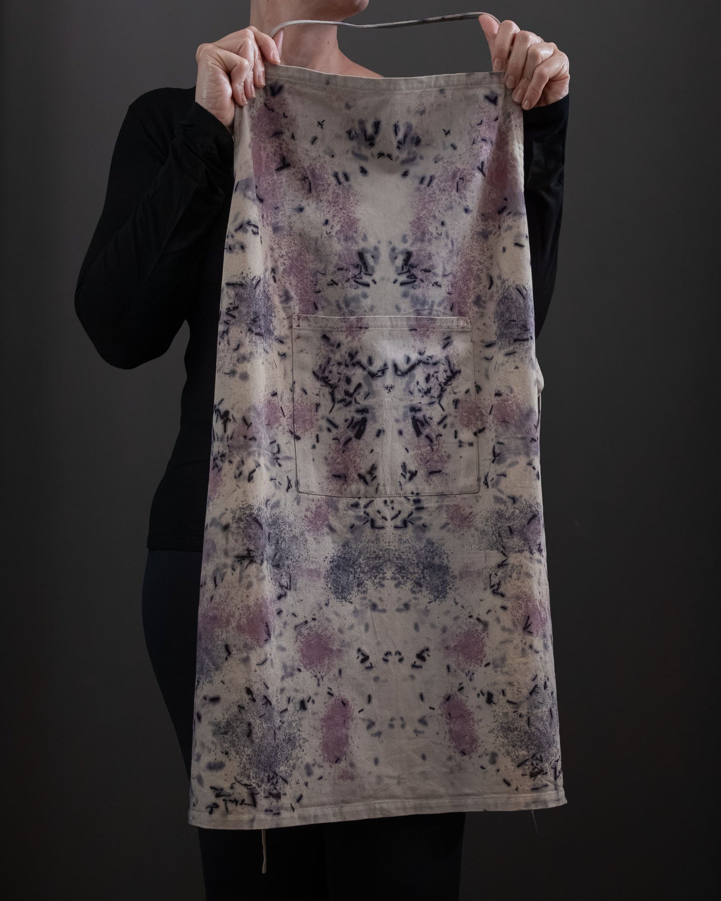 Naturally Dyed Apron - Organic Cotton