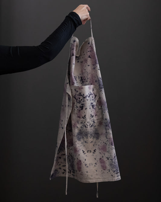 Naturally Dyed Apron - Organic Cotton