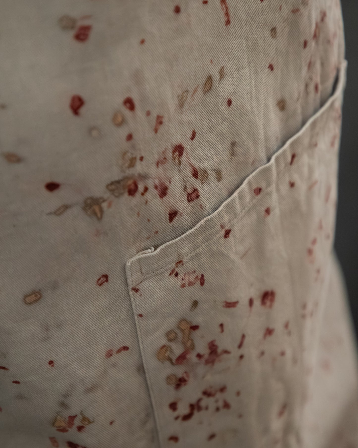 Naturally Dyed Apron - Organic Cotton