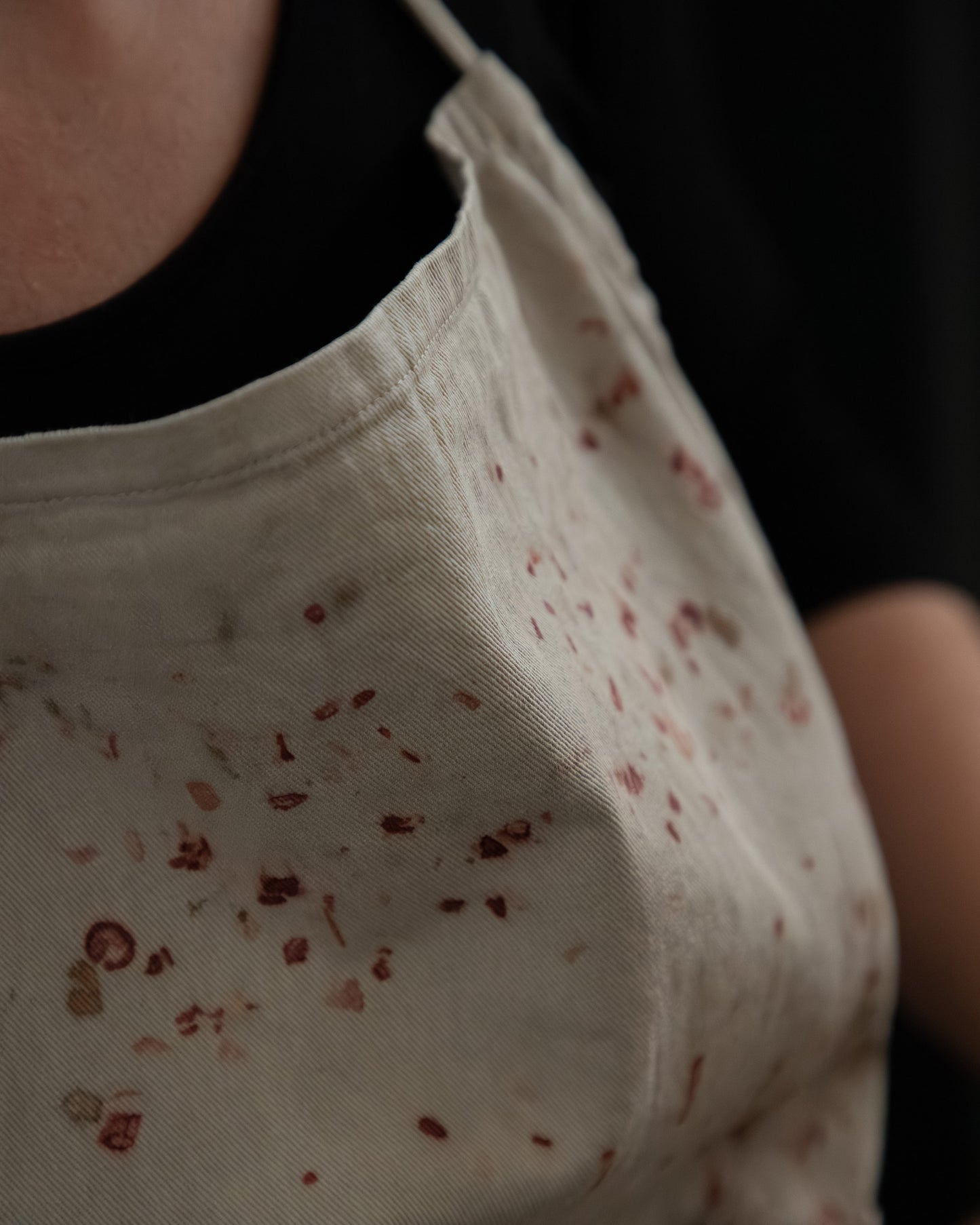 Naturally Dyed Apron - Organic Cotton