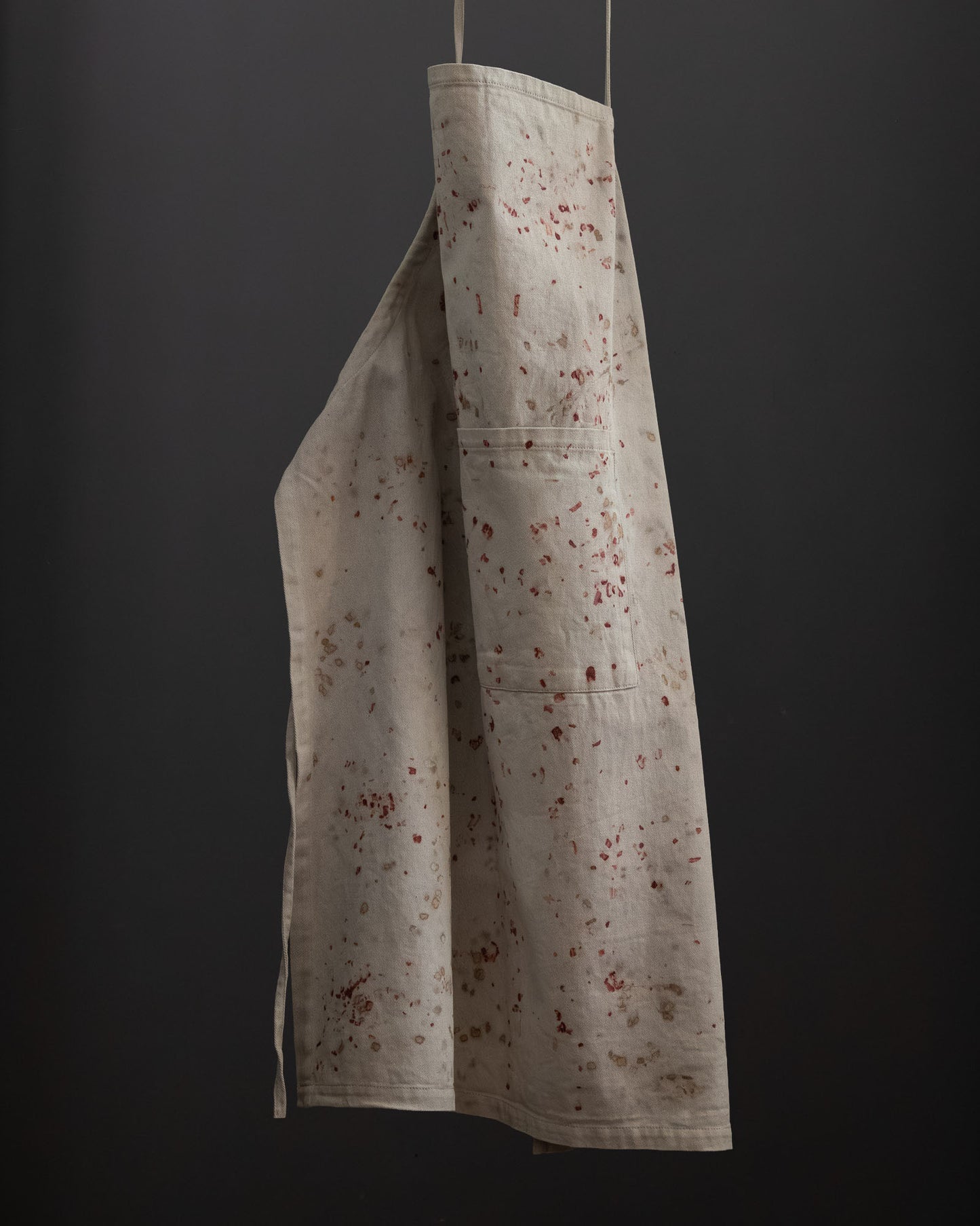 Naturally Dyed Apron - Organic Cotton