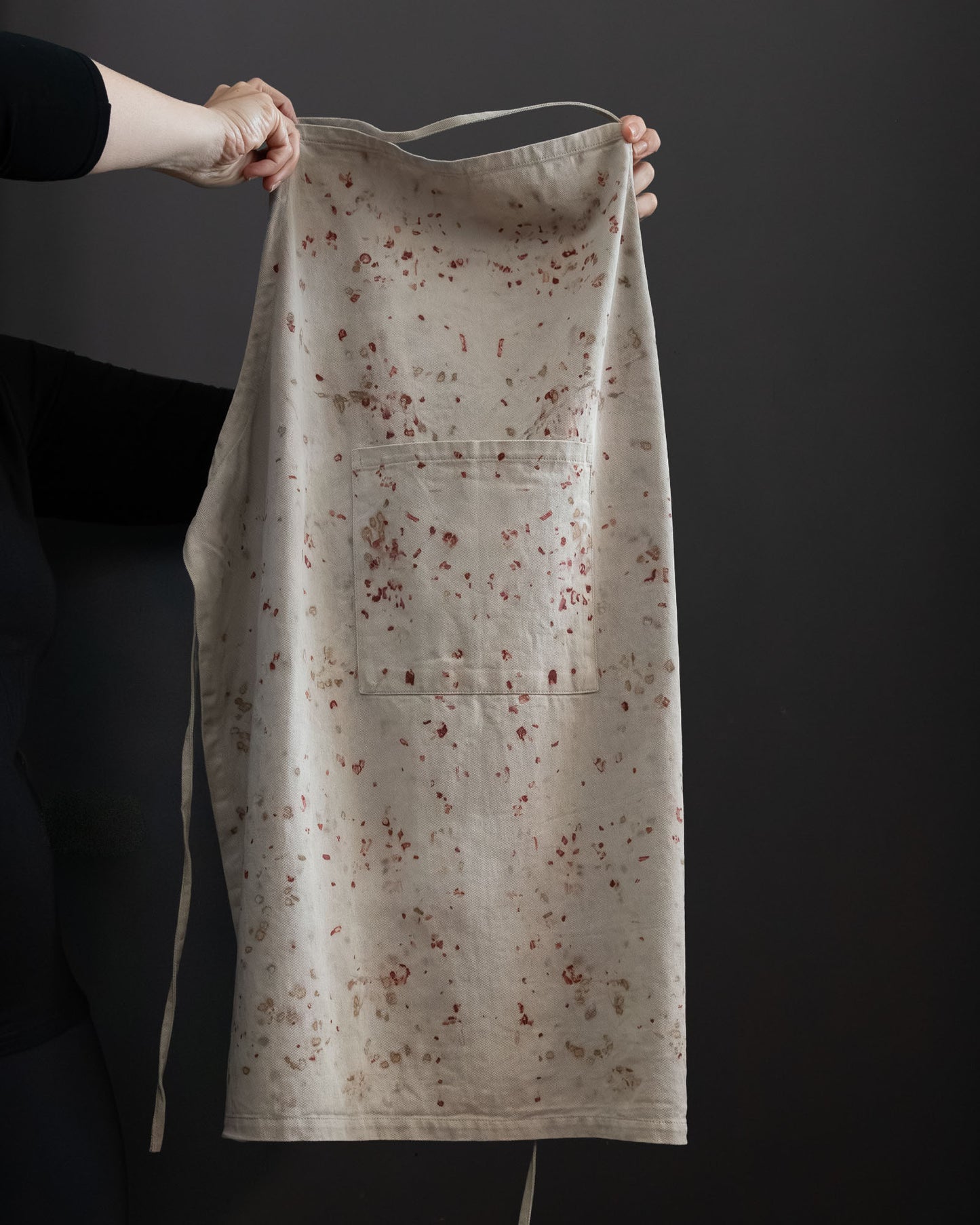 Naturally Dyed Apron - Organic Cotton