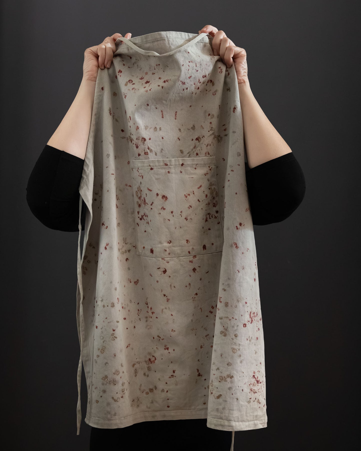 Naturally Dyed Apron - Organic Cotton