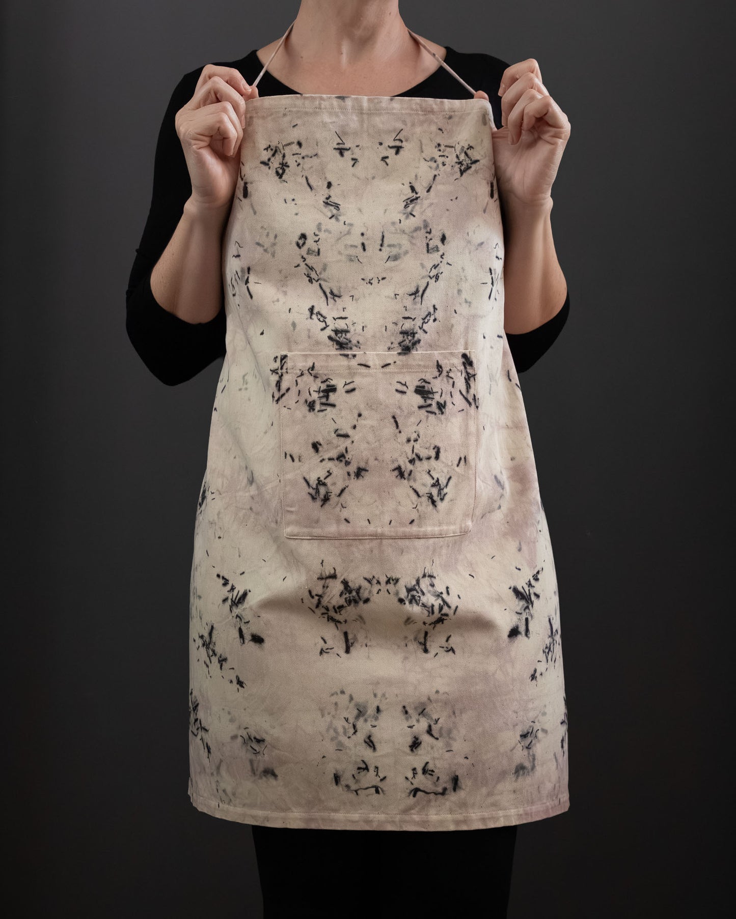 Naturally Dyed Apron - Organic Cotton