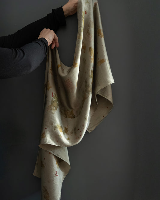 Silk Scarf - Rectangle Long