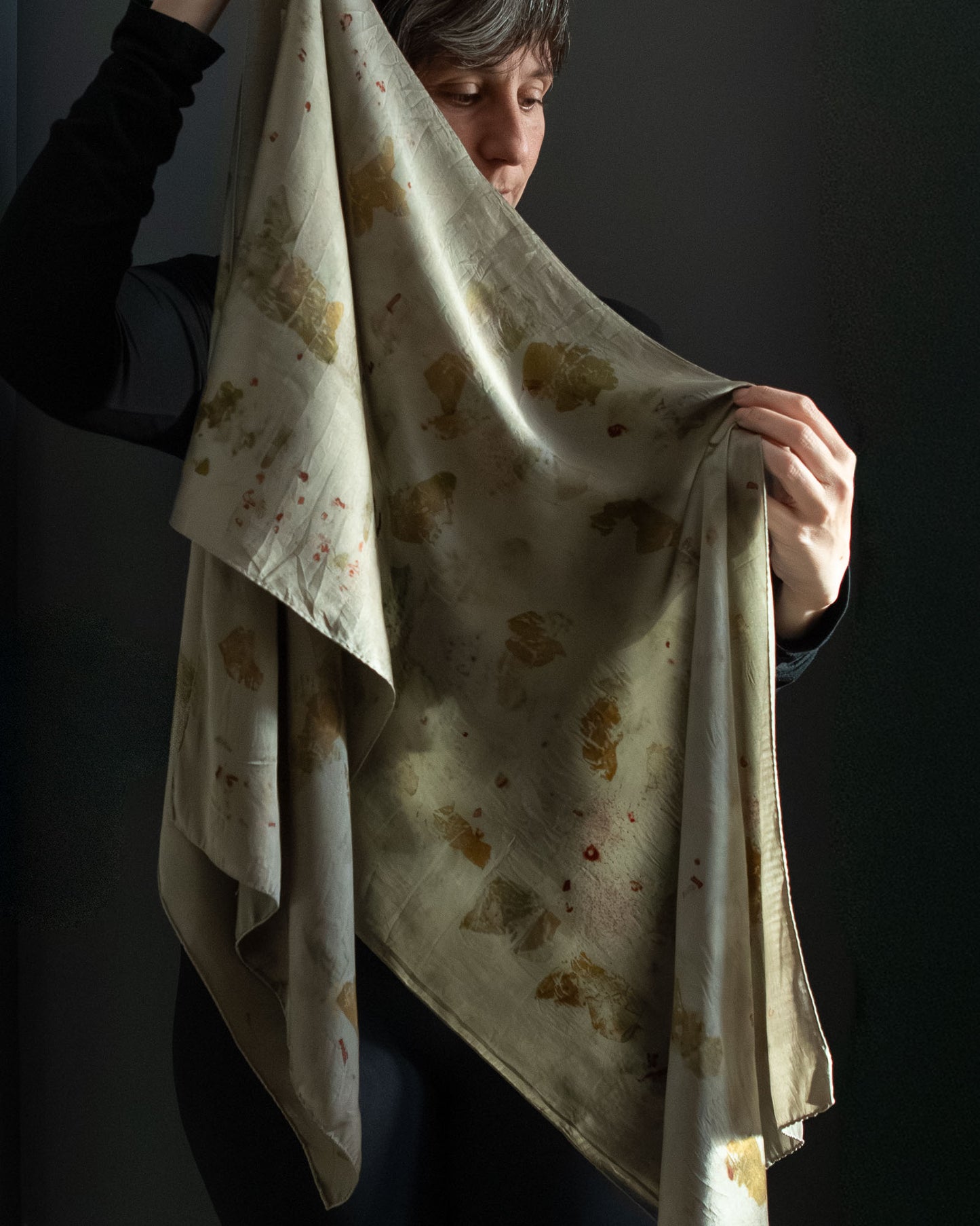 Silk Scarf - Rectangle Long