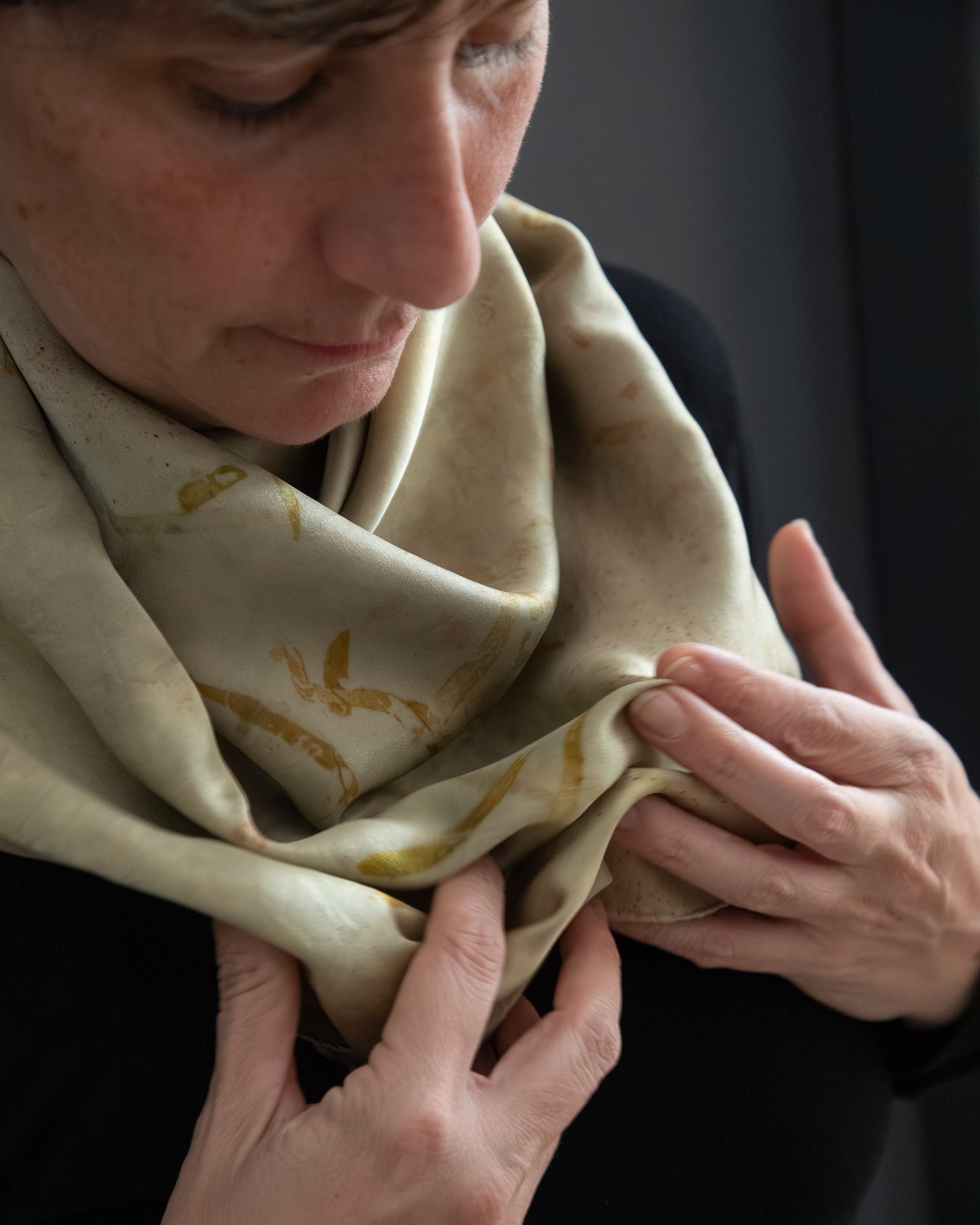 Silk Scarf - Square Large