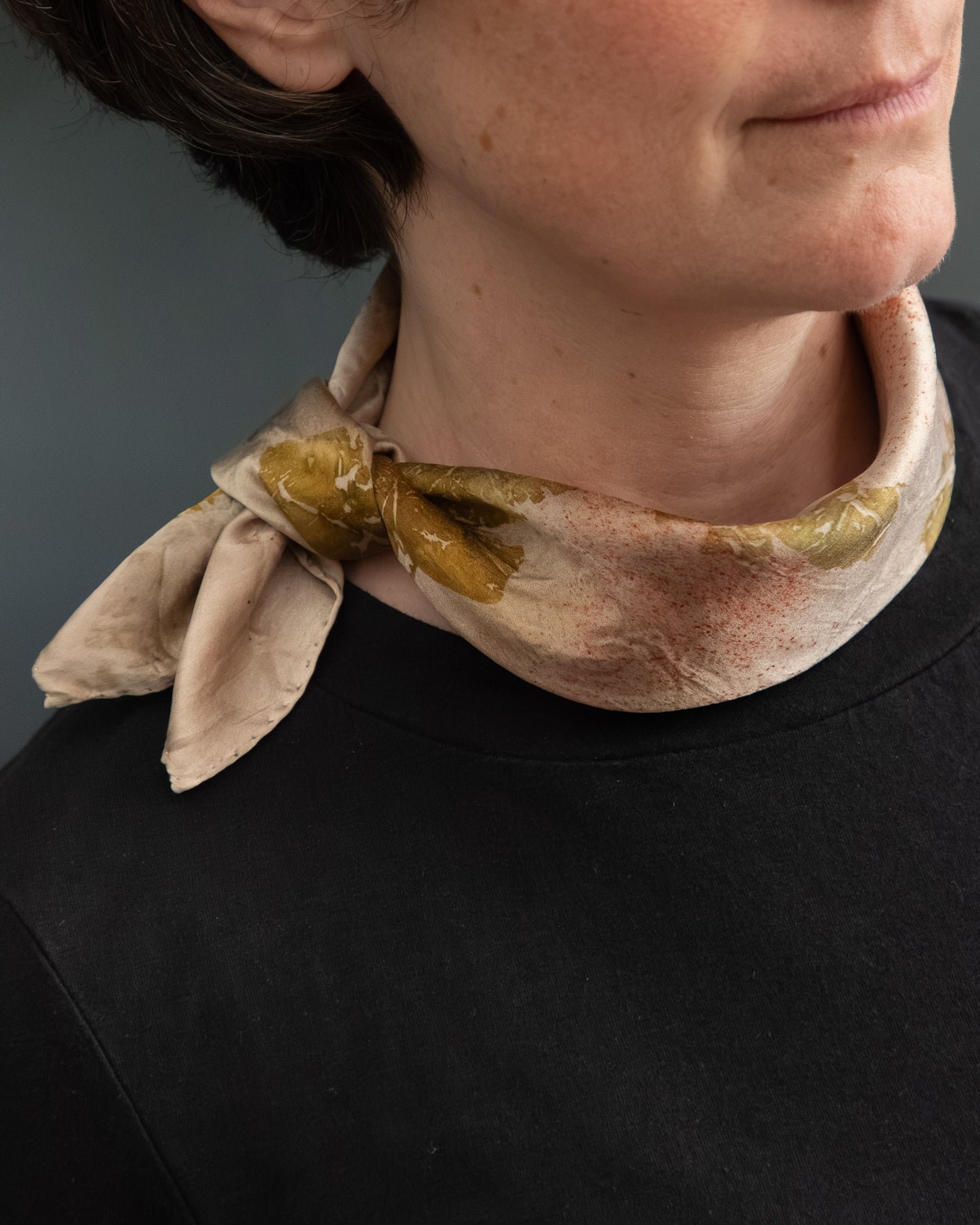 Small Square Silk Scarf