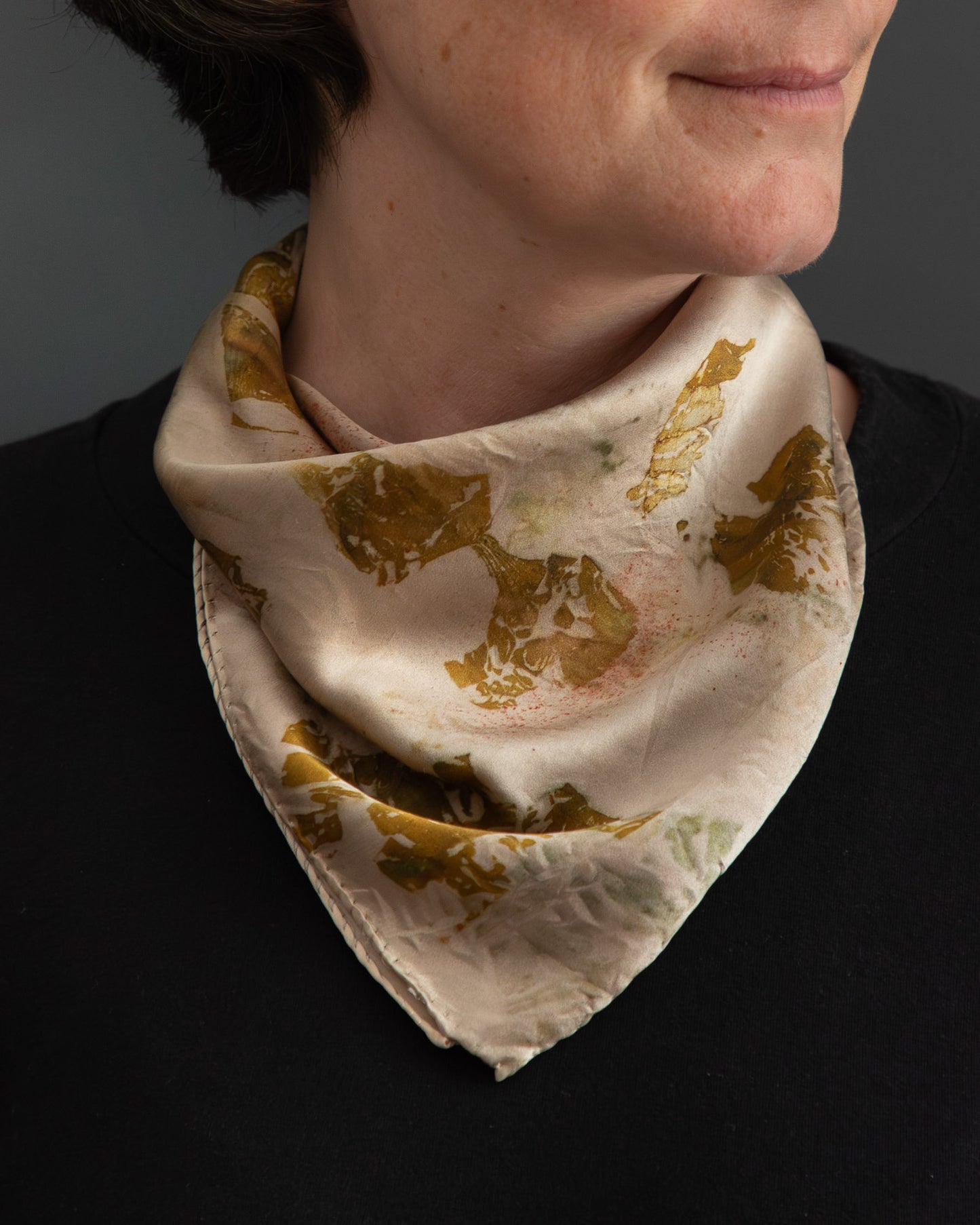Small Square Silk Scarf