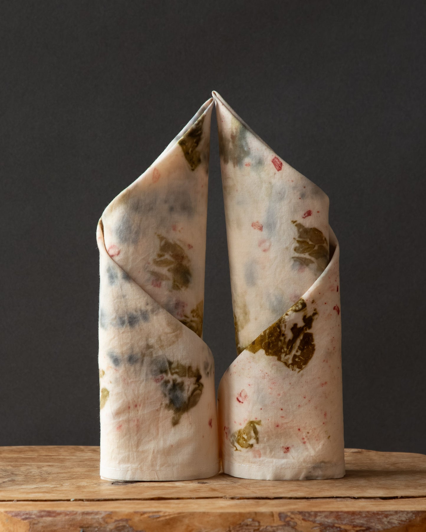 Naturally Dyed Cotton Napkins - Set of 2