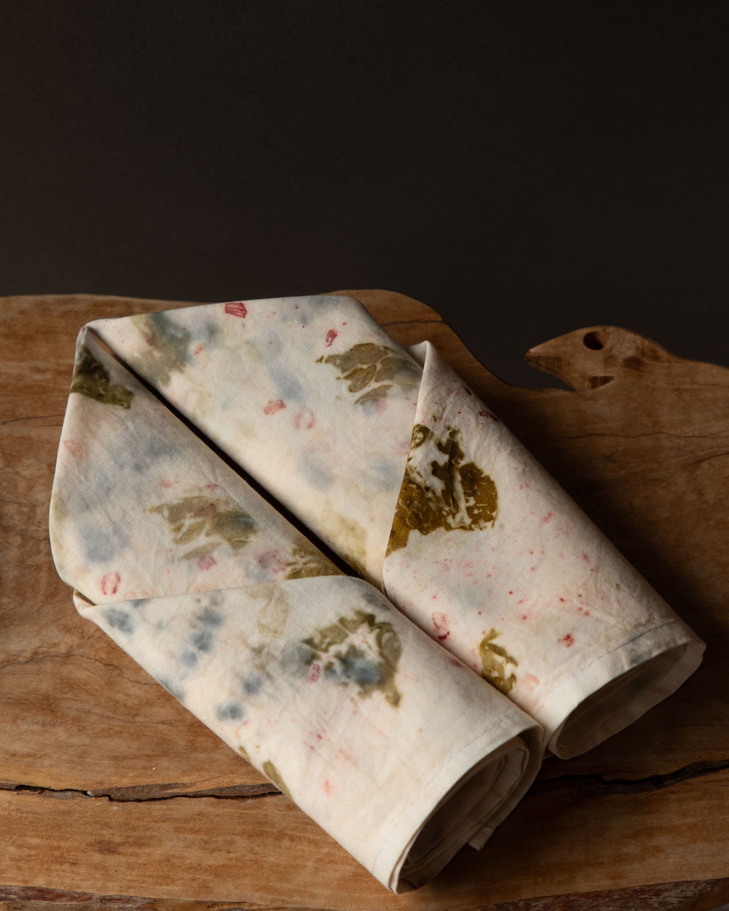 Naturally Dyed Cotton Napkins - Set of 2
