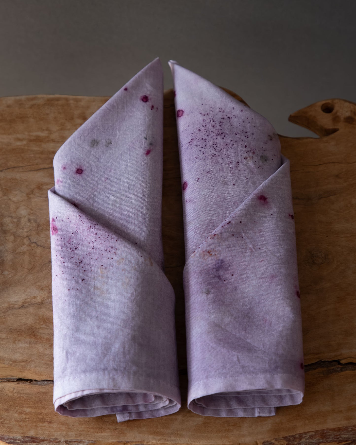Naturally Dyed Cotton Napkins - Set of 2