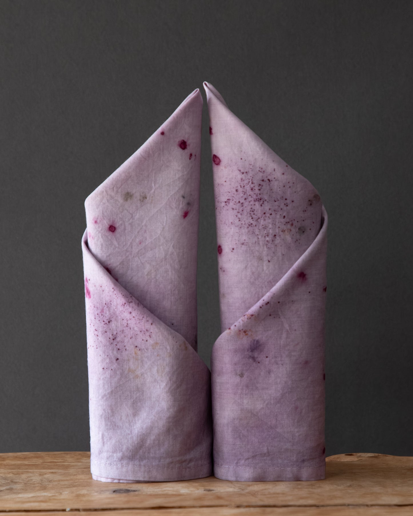 Naturally Dyed Cotton Napkins - Set of 2