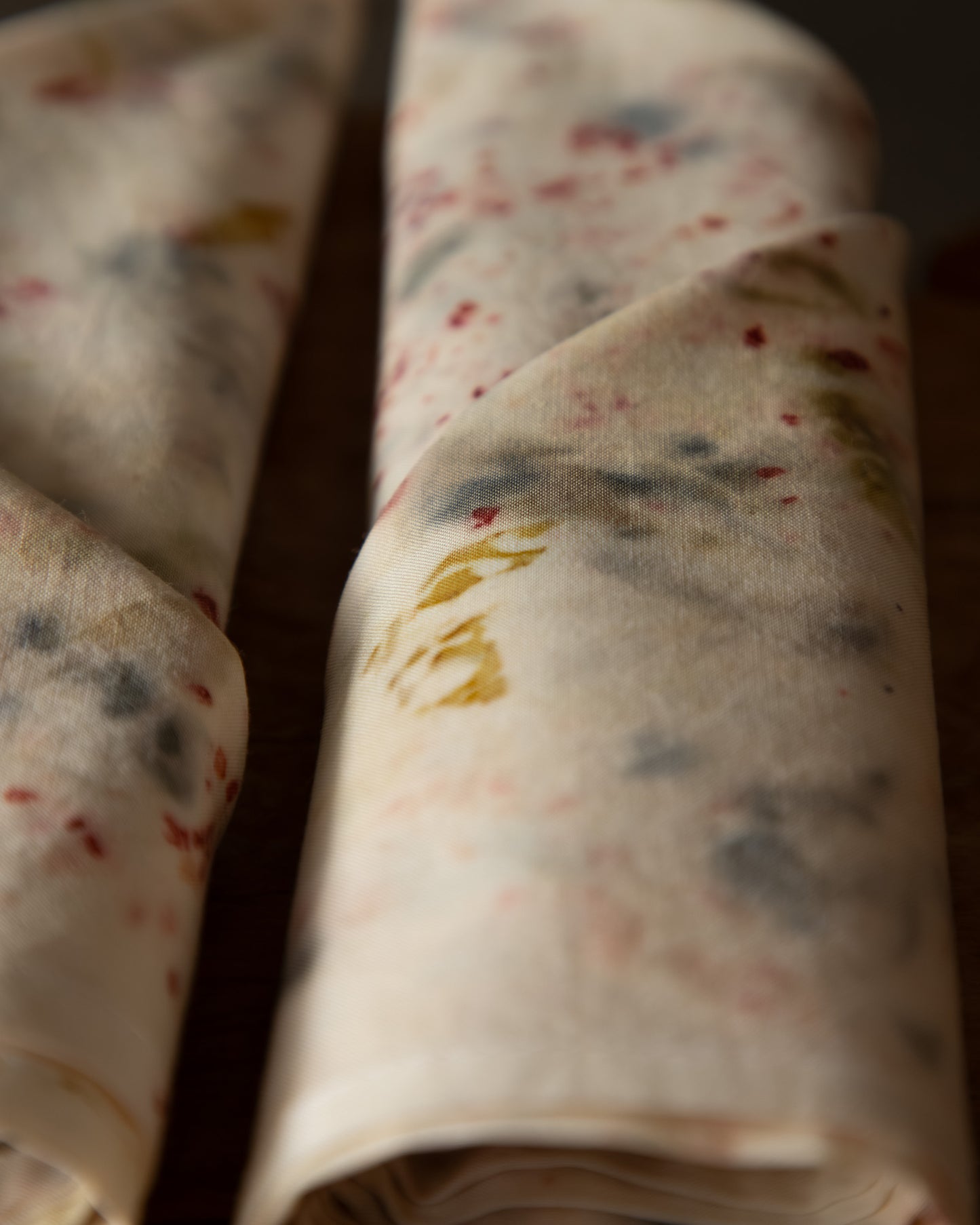 Naturally Dyed Cotton Napkins - Set of 2