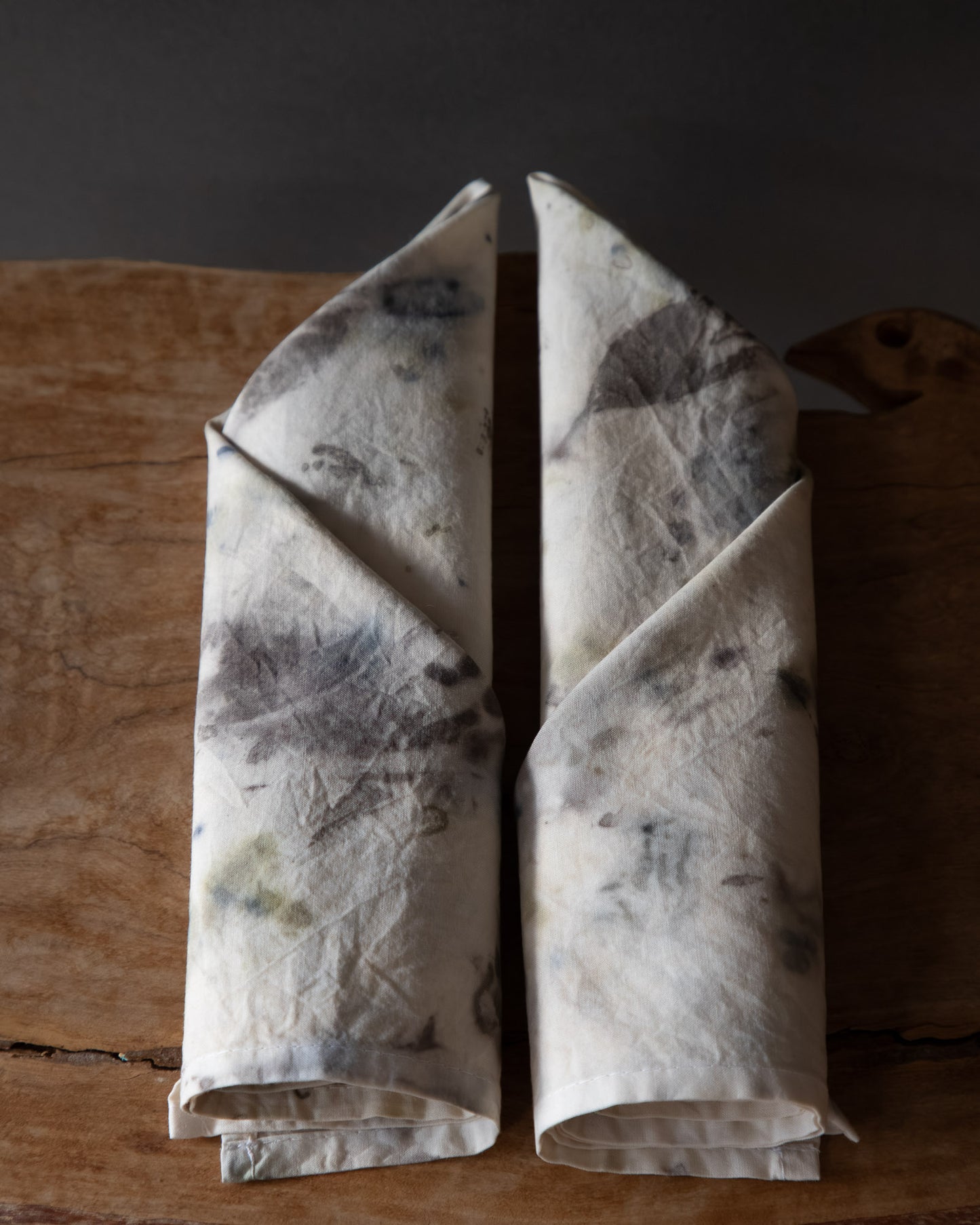 Naturally Dyed Cotton Napkins - Set of 2