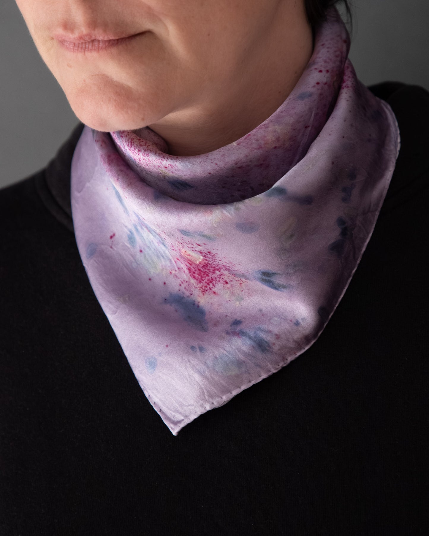 Small Square Silk Scarf