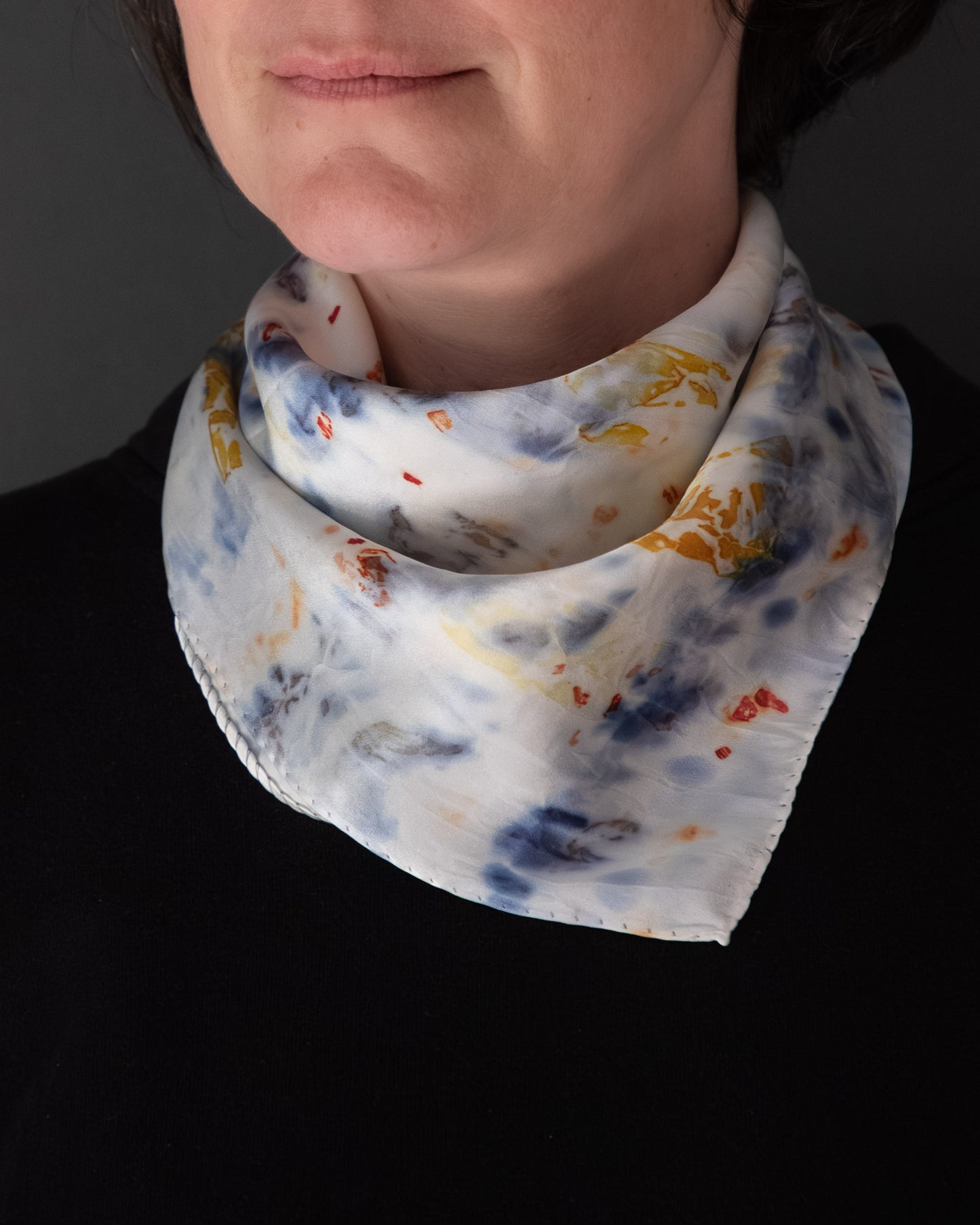 Small Square Silk Scarf