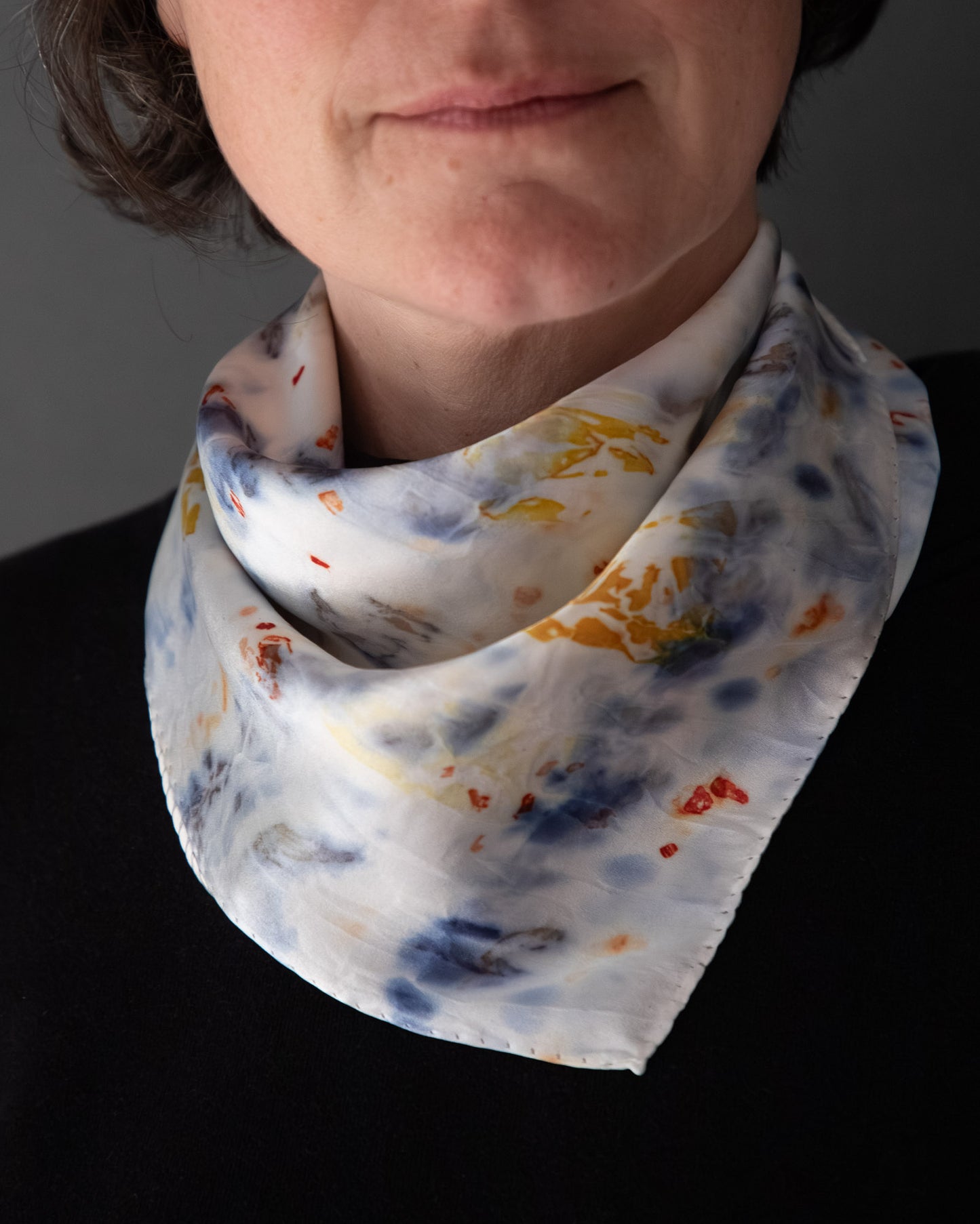 Small Square Silk Scarf
