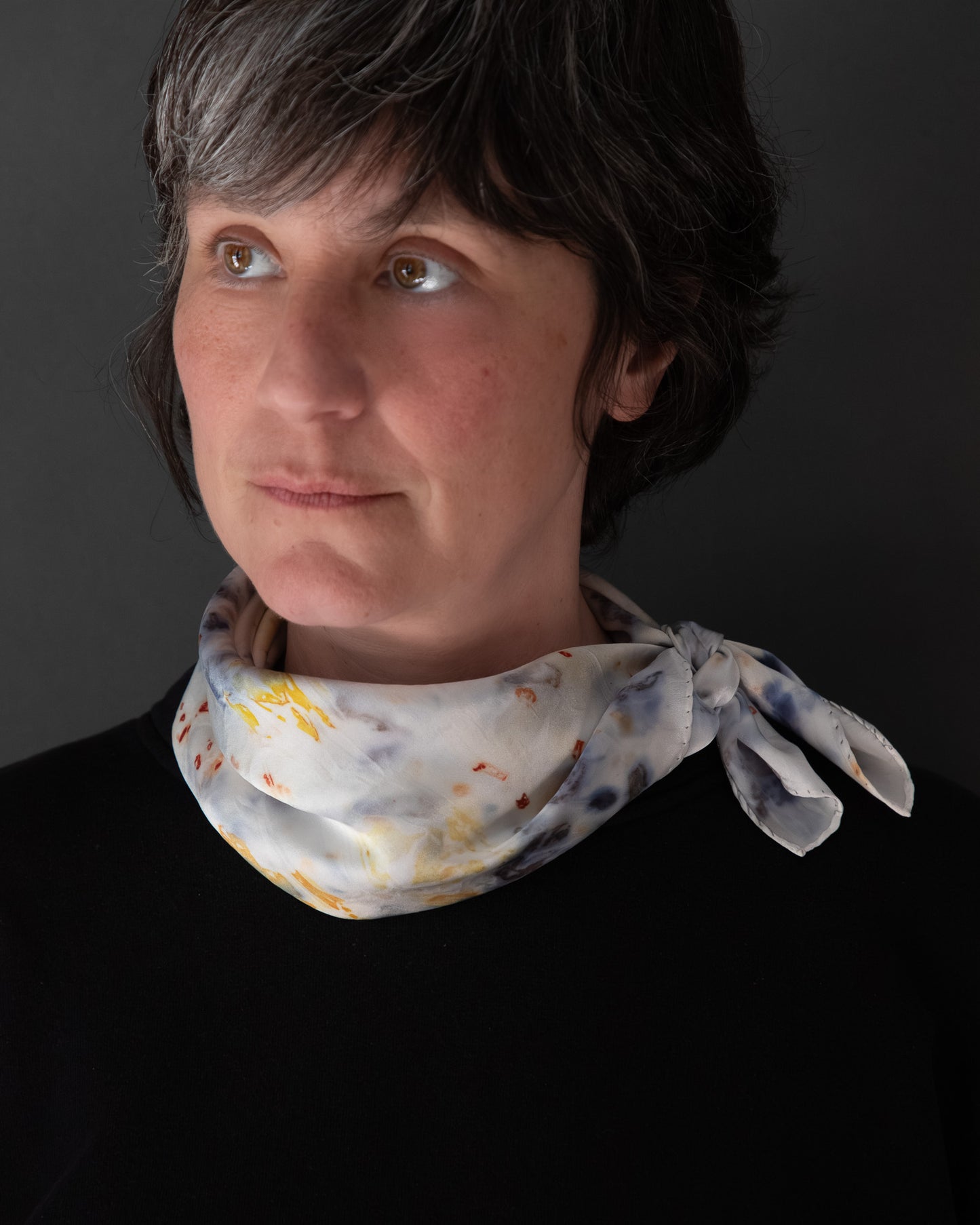 Small Square Silk Scarf