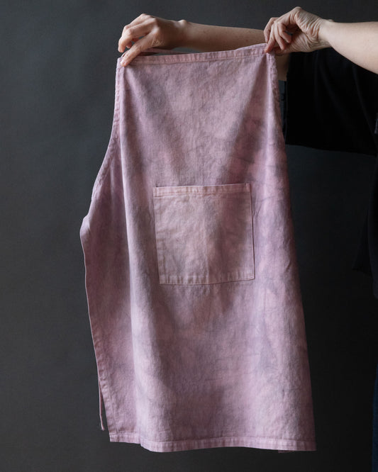 Naturally Dyed Apron - Organic Cotton