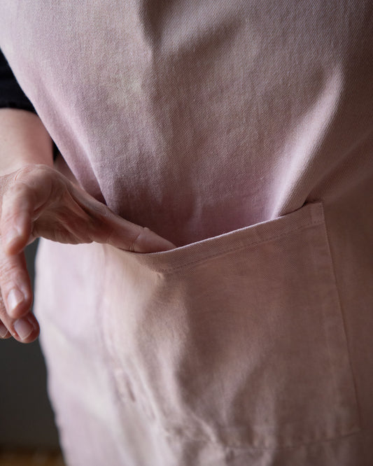 Naturally Dyed Apron - Organic Cotton
