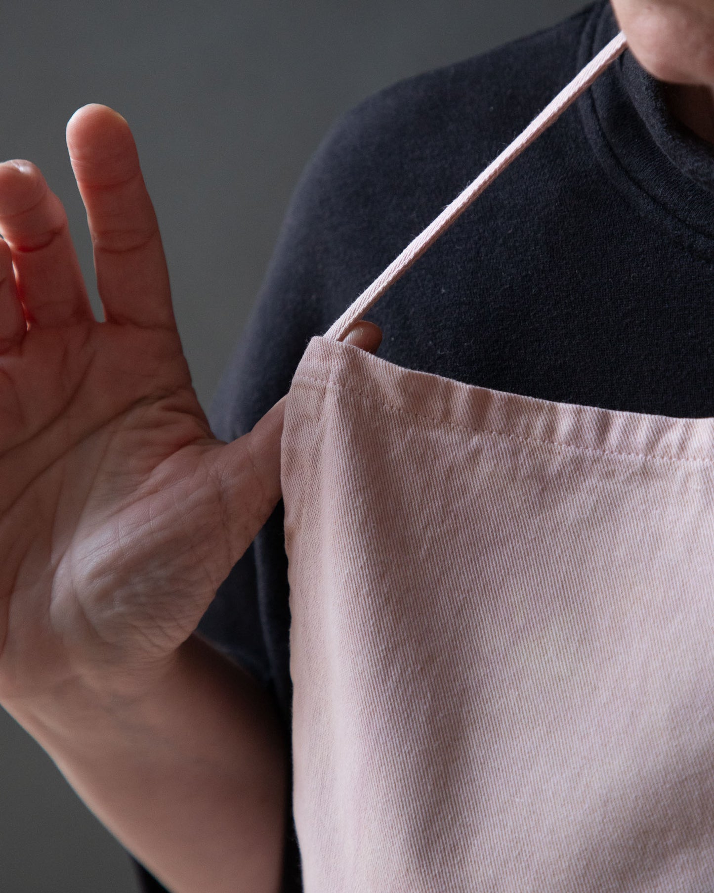 Naturally Dyed Apron - Organic Cotton
